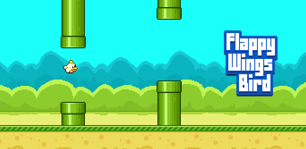 Flappy Wings Bird game image made for learning purposes